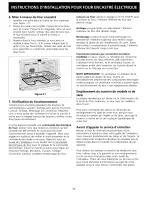 Предварительный просмотр 24 страницы Frigidaire FEB27T6CBA Guide Installation Instructions Manual