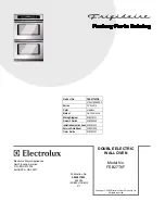 Frigidaire FEB27T6F Parts Catalog предпросмотр