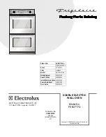 Предварительный просмотр 1 страницы Frigidaire FEB27T7D Factory Parts Catalog