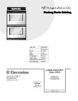 Frigidaire FEB30T5D Parts Catalog preview