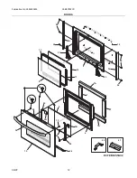 Предварительный просмотр 12 страницы Frigidaire FEB30T6F Factory Parts Catalog