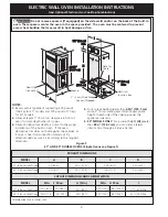 Предварительный просмотр 2 страницы Frigidaire FEB30T7FCB Installation Instructions Manual