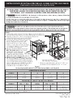 Предварительный просмотр 10 страницы Frigidaire FEB30T7FCB Installation Instructions Manual