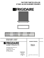 Preview for 1 page of Frigidaire FEB30XPF Factory Parts Catalog