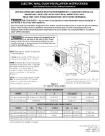 Frigidaire FEB374CHBA Installation Instructions Manual preview