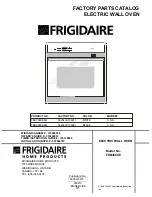 Frigidaire FEB386CE Factory Parts Catalog предпросмотр