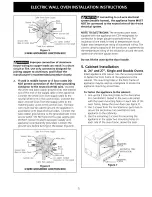 Предварительный просмотр 5 страницы Frigidaire FEB398CEBA Control Installation Instructions Manual