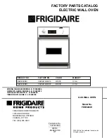 Frigidaire FEB500CEBI Parts Catalog предпросмотр