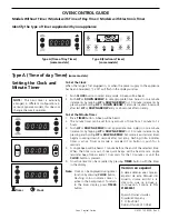 Предварительный просмотр 1 страницы Frigidaire FEB500CESE Control Manual