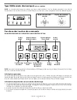 Предварительный просмотр 10 страницы Frigidaire FEB500CESE Control Manual