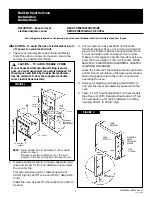 Предварительный просмотр 1 страницы Frigidaire FEB702CESG Installation Instructions Manual