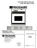 Frigidaire FEB786CE Factory Parts Catalog предпросмотр