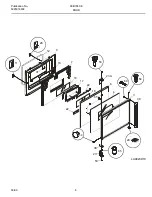 Предварительный просмотр 6 страницы Frigidaire FEB786CE Factory Parts Catalog