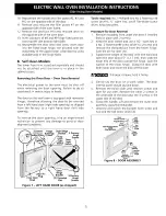 Предварительный просмотр 5 страницы Frigidaire FEB786CEBA Installation Instructions Manual