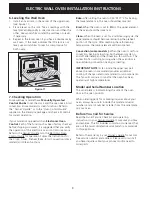 Предварительный просмотр 8 страницы Frigidaire FEB798CCSE Installation Instructions Manual