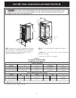 Preview for 2 page of Frigidaire FEB798WCCI Installation Instructions Manual