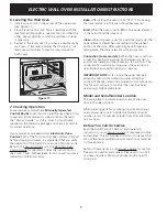 Preview for 8 page of Frigidaire FEB798WCCI Installation Instructions Manual