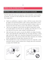 Preview for 8 page of Frigidaire FEC1K7GA00 Owner'S Manual