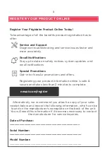 Preview for 3 page of Frigidaire FEC300WH00 Owner'S Manual