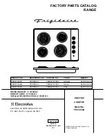 Frigidaire FEC30C4ACC Parts Catalog preview