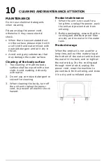 Preview for 10 page of Frigidaire FEC3K5GA00 Use & Care Manual