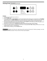 Предварительный просмотр 4 страницы Frigidaire FED355ABC Control Control Manual