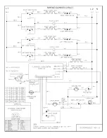 Frigidaire FED355ASA Wiring Diagram preview