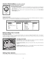 Preview for 9 page of Frigidaire FED367ASF Use & Care Manual