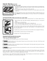 Preview for 18 page of Frigidaire FED367ASF Use & Care Manual