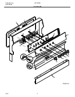 Предварительный просмотр 2 страницы Frigidaire FEF305SH Factory Parts Catalog