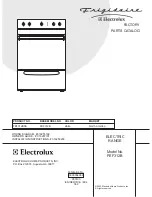 Preview for 1 page of Frigidaire FEF312B Factory Parts Catalog