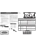 Frigidaire FEF326FWB Service Data Sheet preview