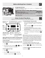 Preview for 5 page of Frigidaire FEF329ESD Use & Care Manual