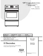 Frigidaire FEF336B Factory Parts Catalog preview