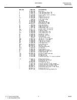 Preview for 5 page of Frigidaire FEF336BCA Factory Parts Catalog