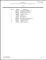 Preview for 9 page of Frigidaire FEF336BGWB Factory Parts Catalog