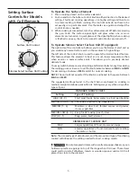 Preview for 5 page of Frigidaire FEF342BHWA Owner'S Manual