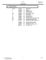 Preview for 7 page of Frigidaire FEF352A Factory Parts Catalog