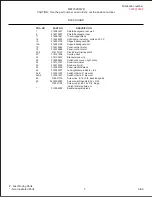 Preview for 3 page of Frigidaire FEF352BF Factory Parts Catalog