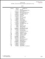 Preview for 5 page of Frigidaire FEF353CGS Factory Parts Catalog