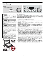 Предварительный просмотр 13 страницы Frigidaire FEF353CGSC Owner'S Manual