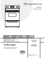 Preview for 1 page of Frigidaire FEF362BXA Factory Parts Catalog