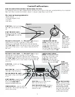 Предварительный просмотр 5 страницы Frigidaire FEF363SGWB Owner'S Manual