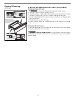 Предварительный просмотр 20 страницы Frigidaire FEF363SGWB Owner'S Manual