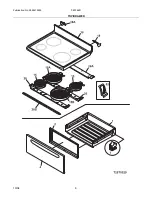 Preview for 6 page of Frigidaire FEF364D Factory Parts Catalog