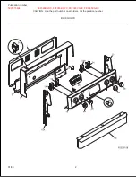 Предварительный просмотр 2 страницы Frigidaire FEF365BGDC Factory Parts Catalog