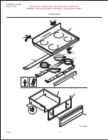 Предварительный просмотр 8 страницы Frigidaire FEF365BGDC Factory Parts Catalog