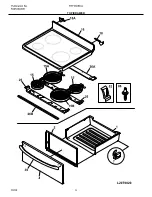 Предварительный просмотр 6 страницы Frigidaire FEF366B Factory Parts Catalog