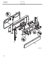 Предварительный просмотр 2 страницы Frigidaire FEF377WJCA Factory Parts Catalog