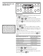 Предварительный просмотр 6 страницы Frigidaire FEF389WFSJ Owner'S Manual